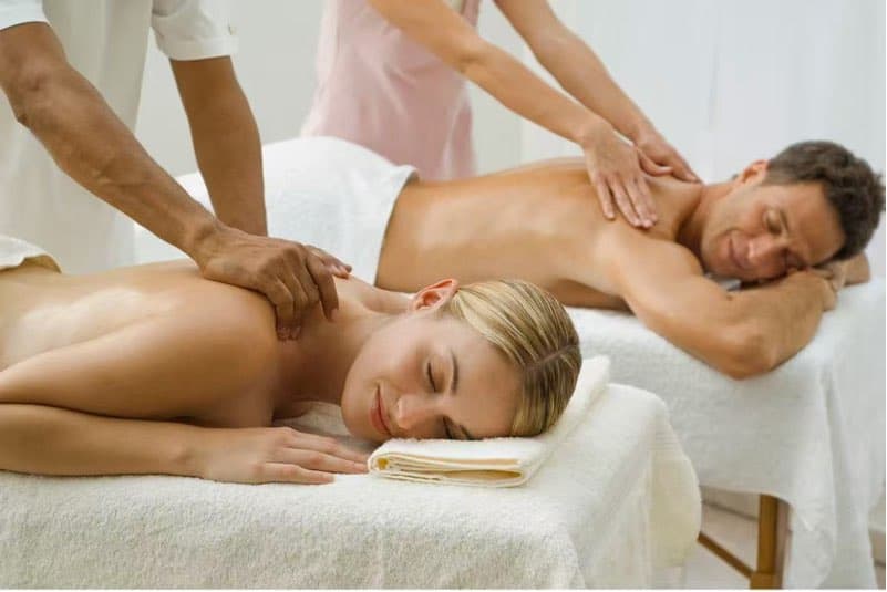 Couples deep tissue therapeutic massage 60min