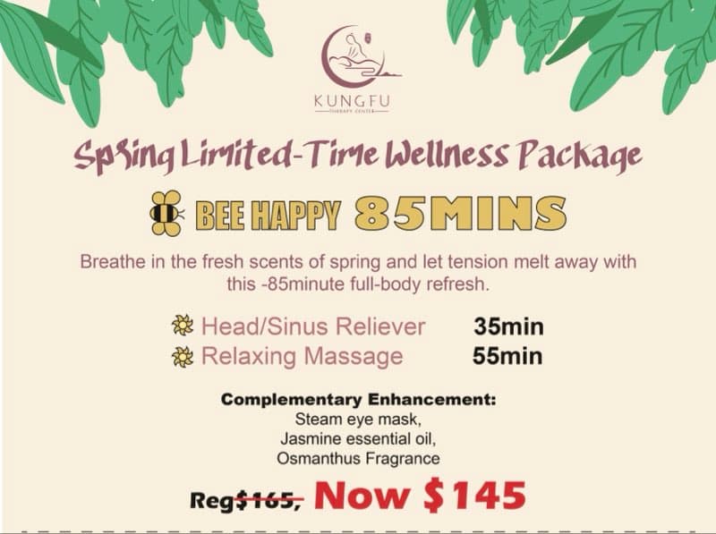 🐝Bee Happy 85 mins (Reg $165, Now $145)